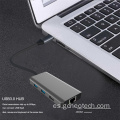 Estación de acoplamiento Multiport 8-in-1 USB-C Multiport